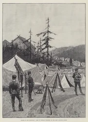 Camp of Russian Infantry of the Line, Advance Guard